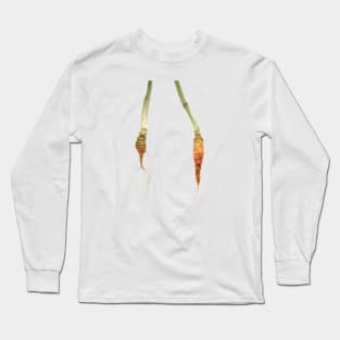 Sad carrots Long Sleeve T-Shirt